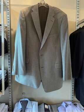 Men's Houndstooth Sport Coat - Gray - Mr. Big Dog